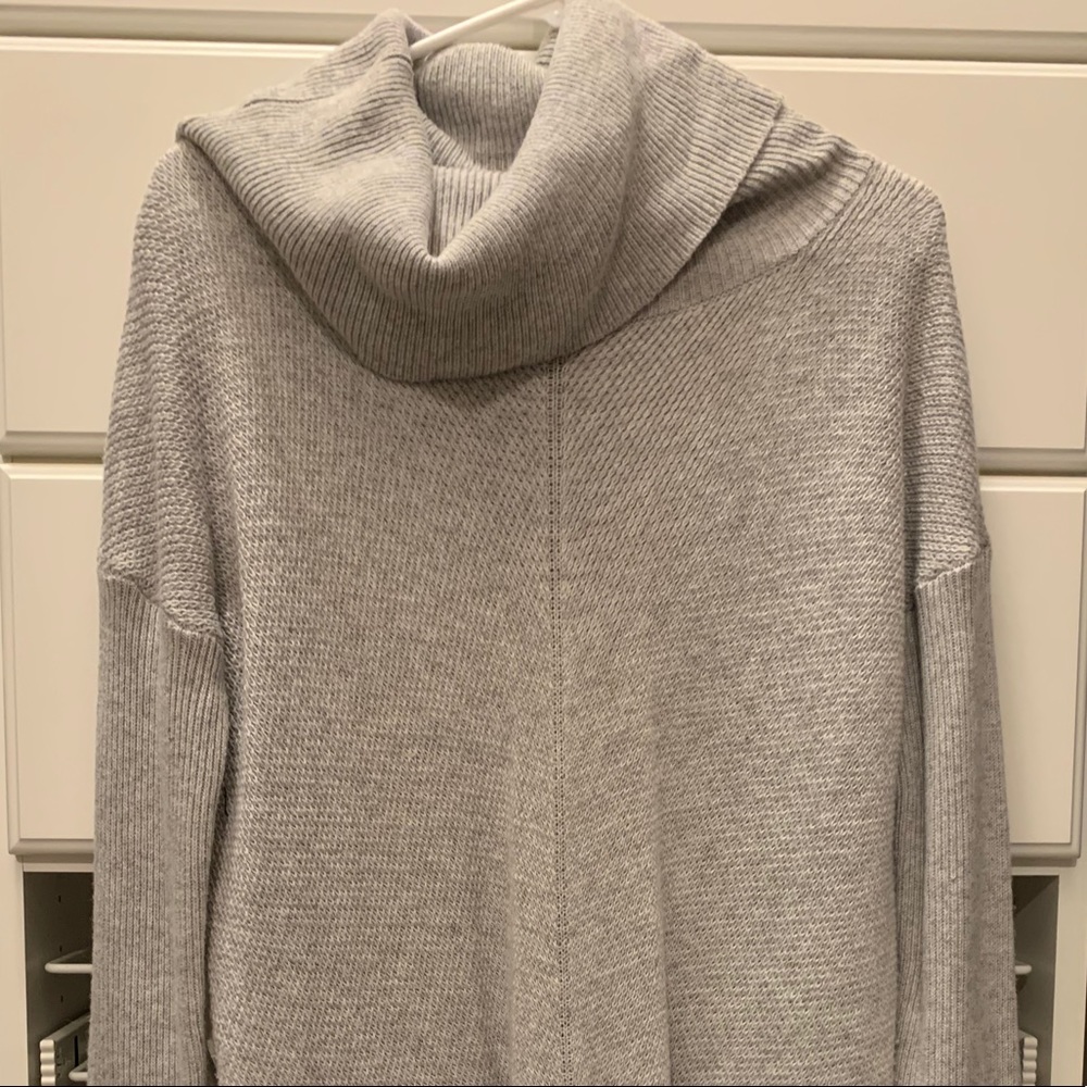 Lulus Gray Sweater Dress